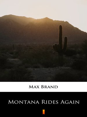 cover image of Montana Rides Again